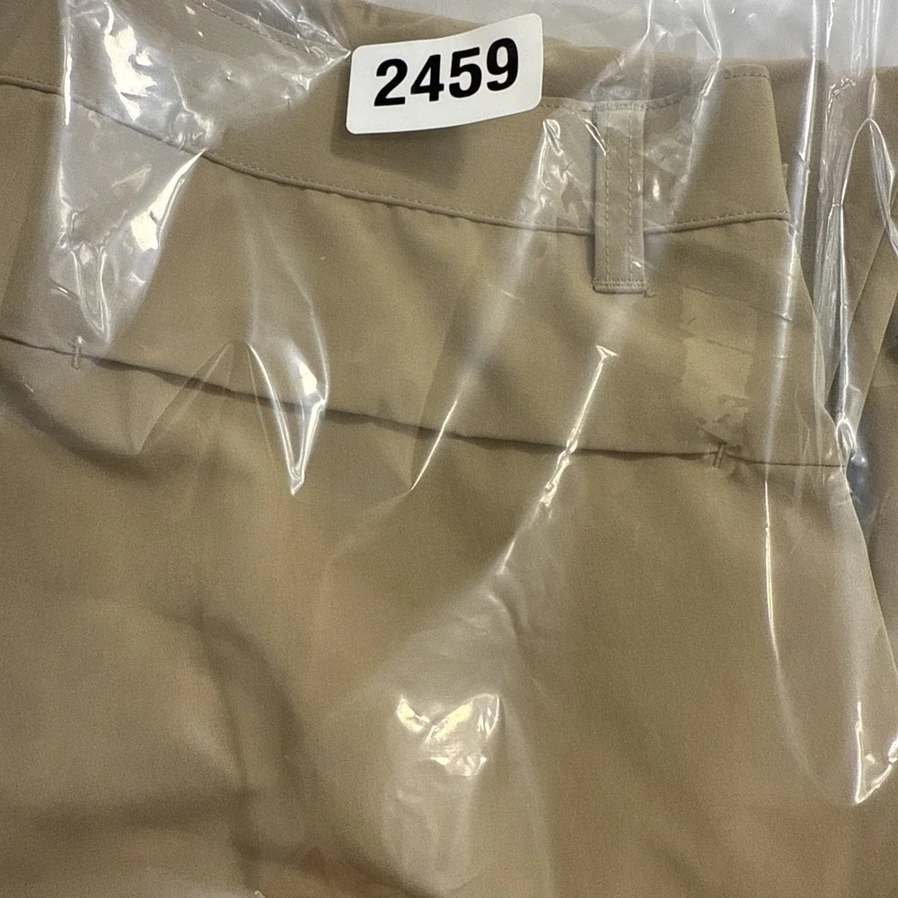 FootJoy Golf Pants TAN/BRN Performance Stretch Polyester Spandex MENS 33 X 32